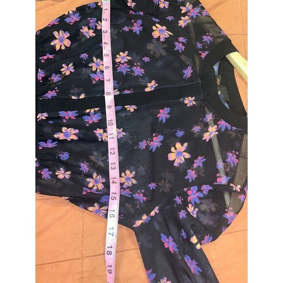 Maje Rivoline Pleated Chiffon Shirtdress Size Small - Picture 7 of 11